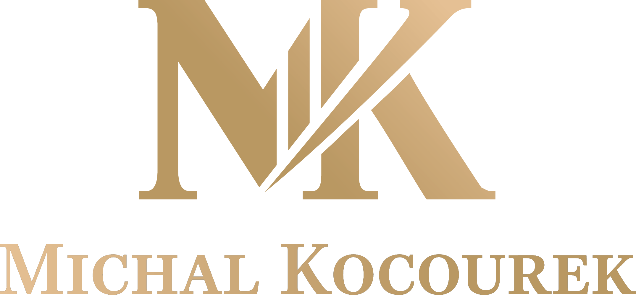 Monogram a logotyp Michal Kocourek